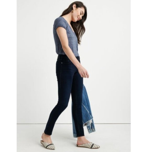 Lucky Brand Denim - Lucky Brand Mid Rise Dark Wash Lolita Skinny Jean